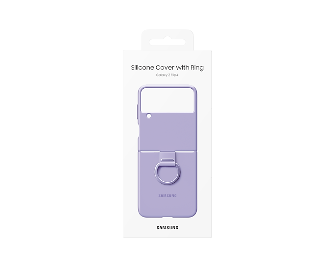 Flip 4 Silicone Cover with Ring