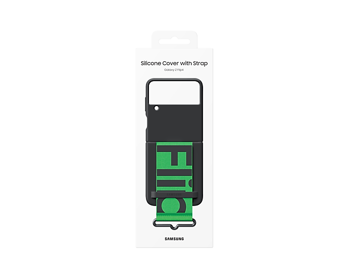 Flip 4 Silicone Cover with Strap