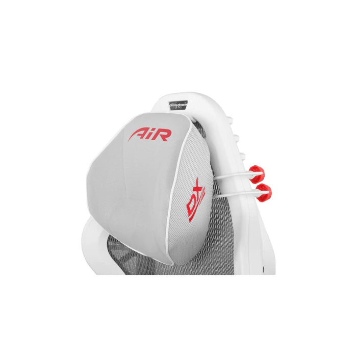 DXRacer Air Mesh Modular Design Ultra-Breathable 4D Armrests 4 Gas Lift Class Gaming Chair - White/Red/Blcak