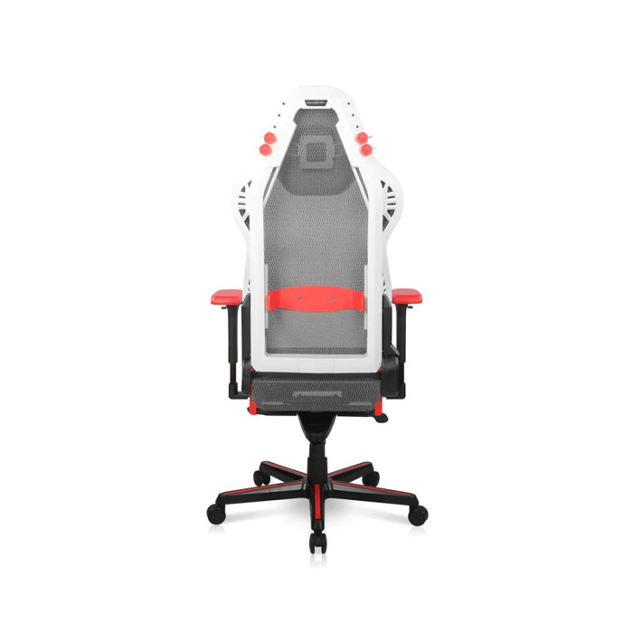 DXRacer Air Mesh Modular Design Ultra-Breathable 4D Armrests 4 Gas Lift Class Gaming Chair - White/Red/Blcak