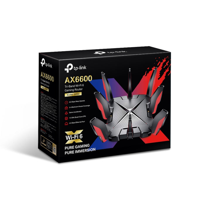 TP-Link AX6600 Tri-Band Wi-Fi 6 Gaming Router