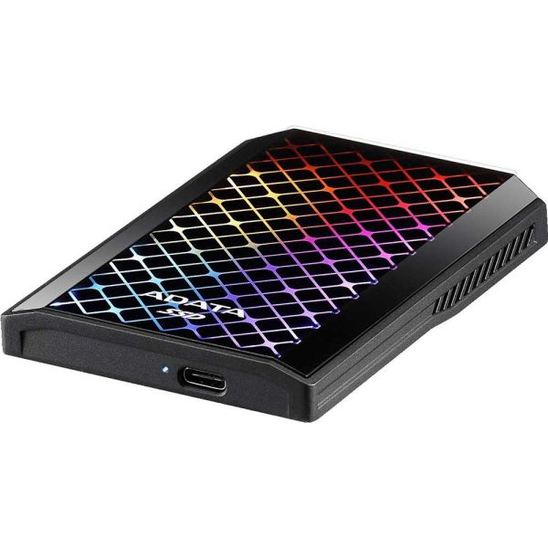 ADATA SE900G 512GB SSD Portable External Solid State Drive - Black