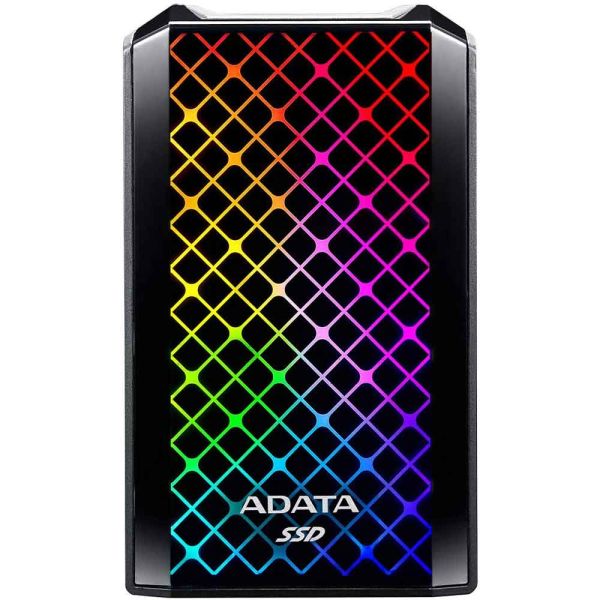 ADATA SE900G 512GB SSD Portable External Solid State Drive - Black