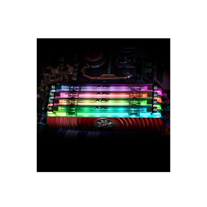 XPG SPECTRIX D80 16GB (2x8GB) DDR4 3600MHz RGB Liquid Cooling Memory Kit - Red