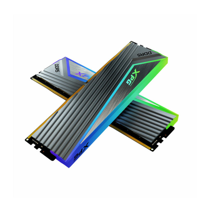 XPG Caster 32GB (2x16GB) DDR5 6000MHz RGB Desktop Memory Kit - Tungsten Grey
