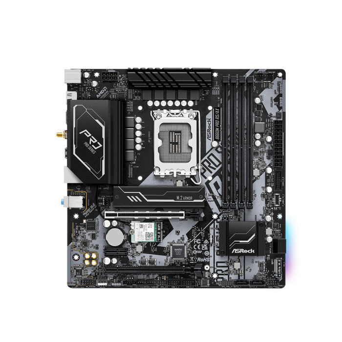 ASRock Intel B660M Pro RS/AX LGA1700 DDR4 Motherboard