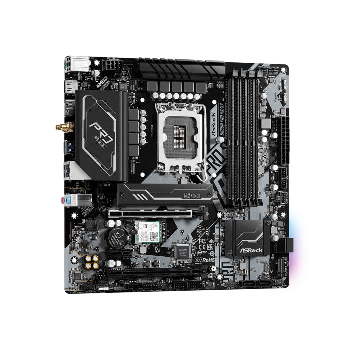 ASRock Intel B660M Pro RS/AX LGA1700 DDR4 Motherboard