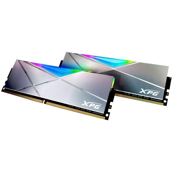 XPG DDR4 D50 Xtreme RGB 16GB (2x8GB) 4133MHz Desktop Memory RAM Kit - Grey