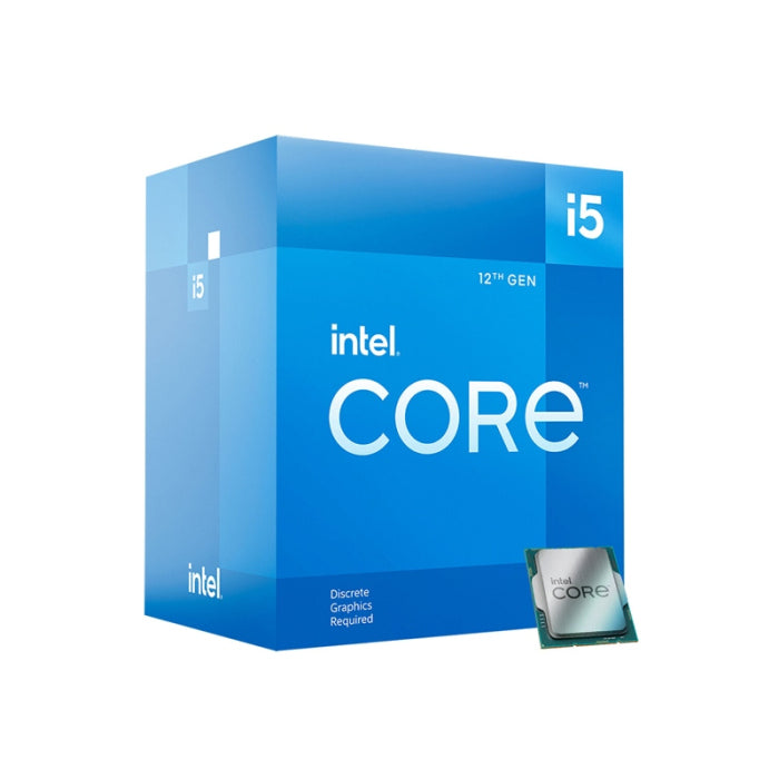 Intel 12th Gen Core i5-12400F LGA-1700 2.5/4.4 GHz 6 Core 18MB Cache Processor Box Pack