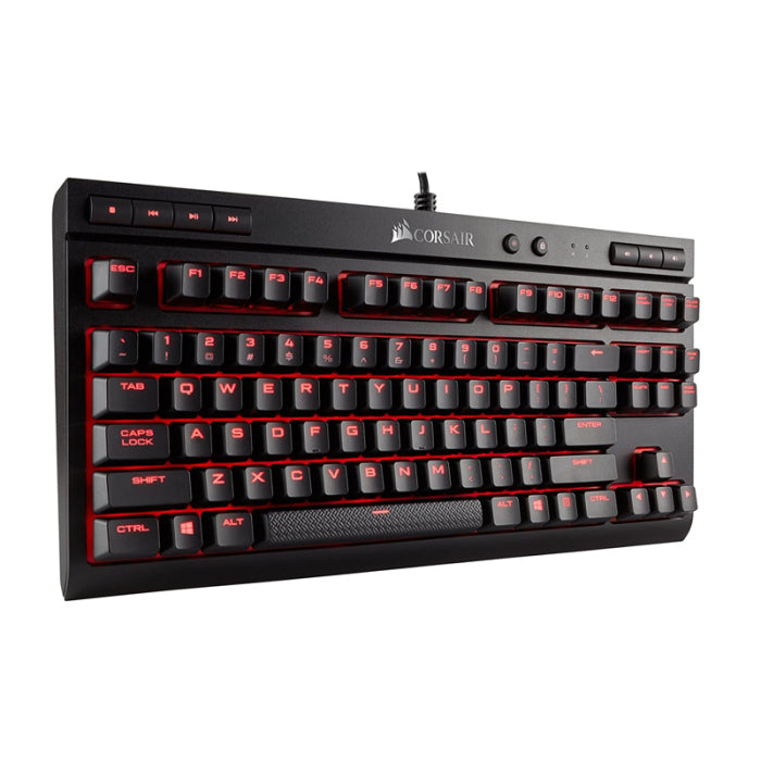 Corsair K63 TKL Compact Mechanical Gaming Keyboard Cherry MX Red Switch
