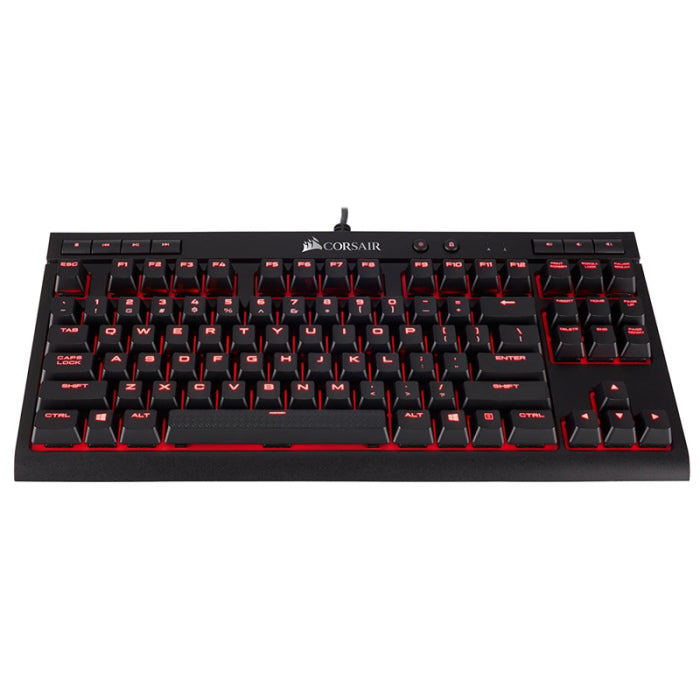 Corsair K63 TKL Compact Mechanical Gaming Keyboard Cherry MX Red Switch