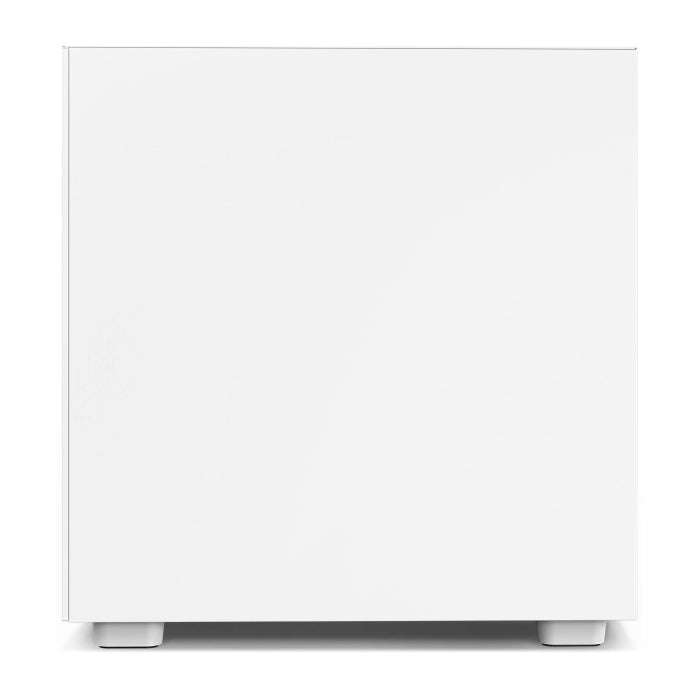 NZXT H7 Flow ATX Mid Tower SGCC Steel Tempered Glass Side Panel Case with 4 Fans - White