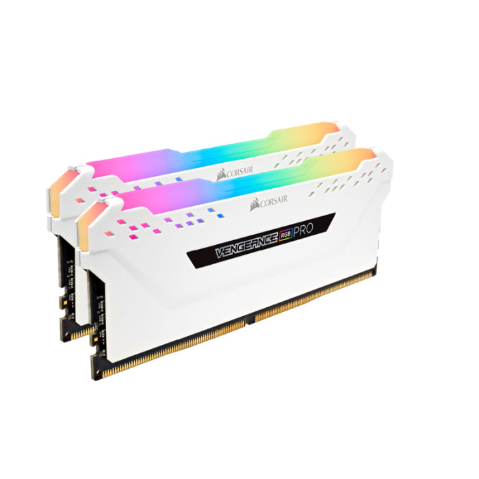 Corsair Vengeance RGB Pro 16GB (2x8GB) DDR4 3600MHz C18 Memory Kit - White