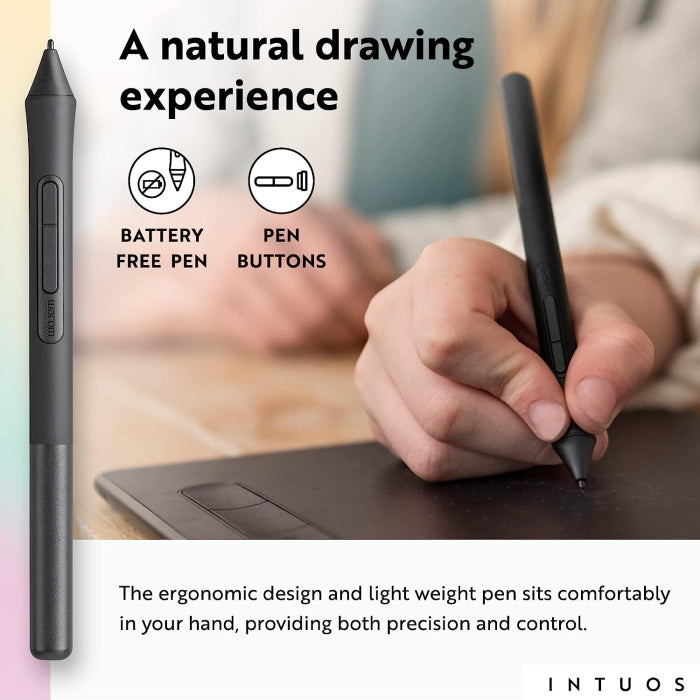 Wacom Intuos Bluetooth Creative Pen Tablet Small - Black