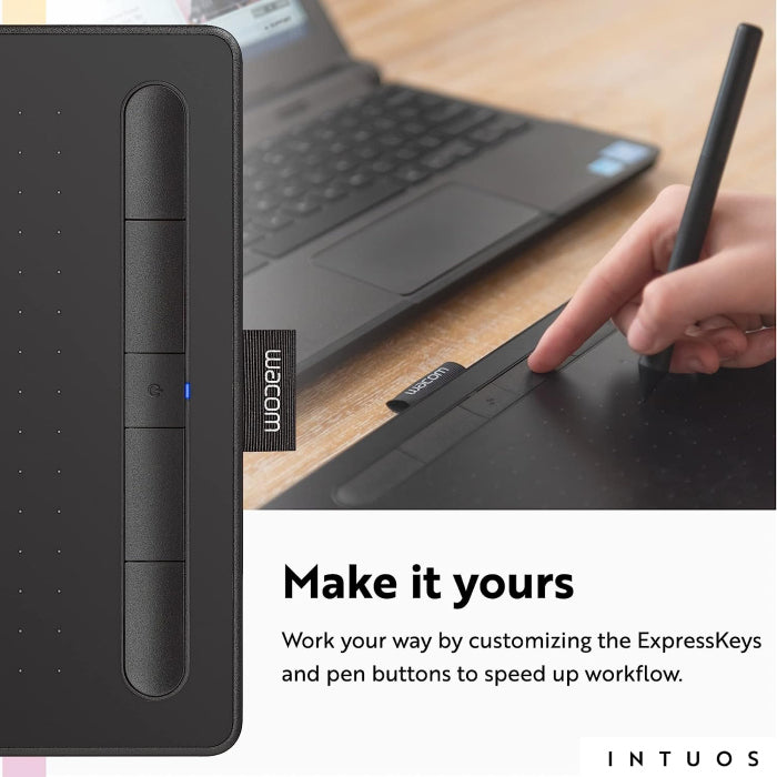 Wacom Intuos Bluetooth Creative Pen Tablet Small - Black