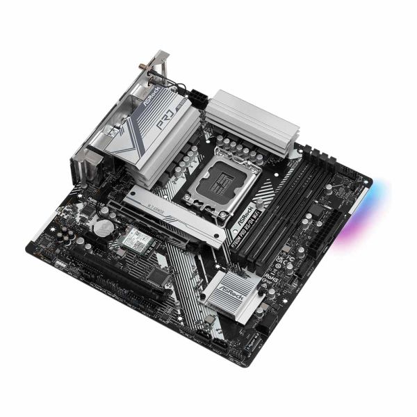 ASRock B760M Pro RS/D4 WiFi - Micro ATX LGA1700 Motherboard