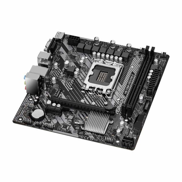 ASRock - H610M-HDV/M.2 R2.0 - MicroATX Motherboard - DDR4 - LGA1700