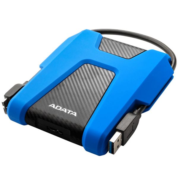 AData HD680 External Hard Drive 1TB - Blue
