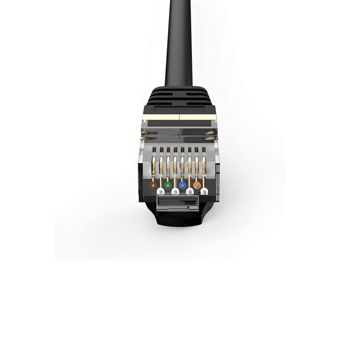 HP CAT8 Ethernet Network Cable RJ45 2M - Black