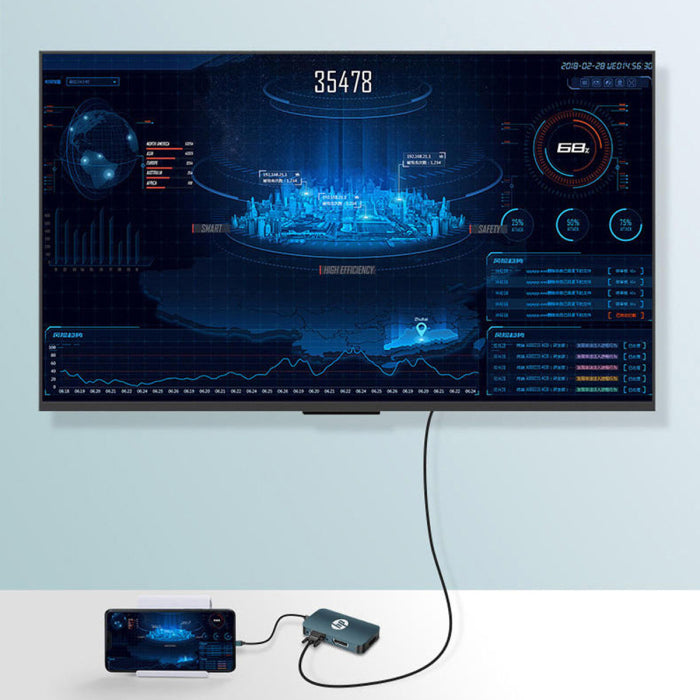 HP DHC-CT200 USB-C to VGA/HDMI/Displayport Adaptor