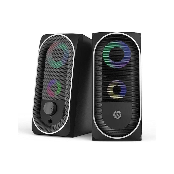 HP DHE-6001 Wired Multimedia Speaker With LED Lighting