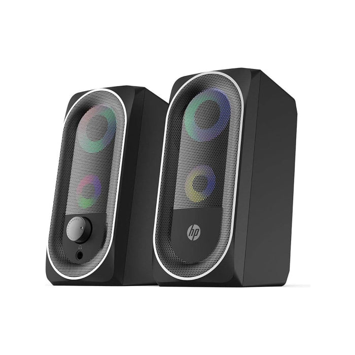 HP DHE-6001 Wired Multimedia Speaker With LED Lighting