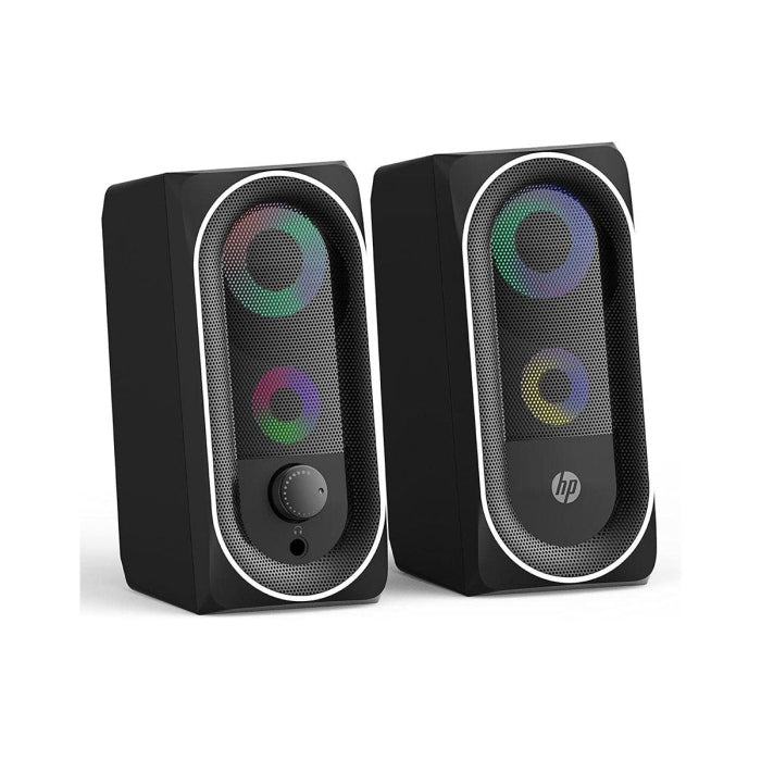 HP DHE-6001 Wired Multimedia Speaker With LED Lighting