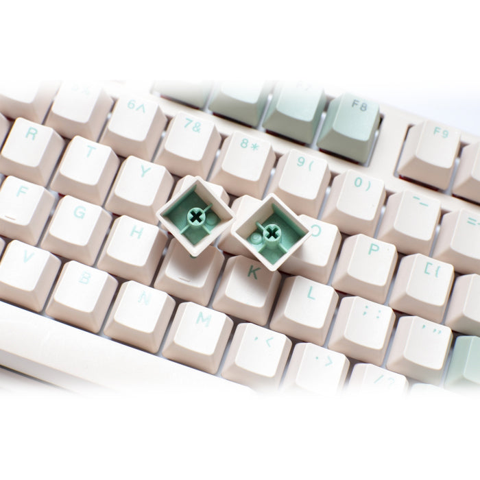 Ducky One 3 Matcha TKL Hot-Swap PBT Mechanical Gaming Keyboard MX Cherry Red Switch