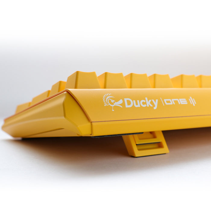 Ducky One 3 Yellow TKL Hot-Swap RGB Double Shot PBT Mechanical Keyboard MX Cherry Red Switch
