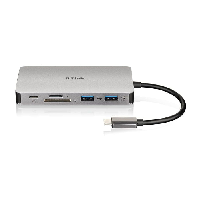 D-Link  9-in-1 USB-C Hub with HDMI/VGA/Ethernet/Card Reader