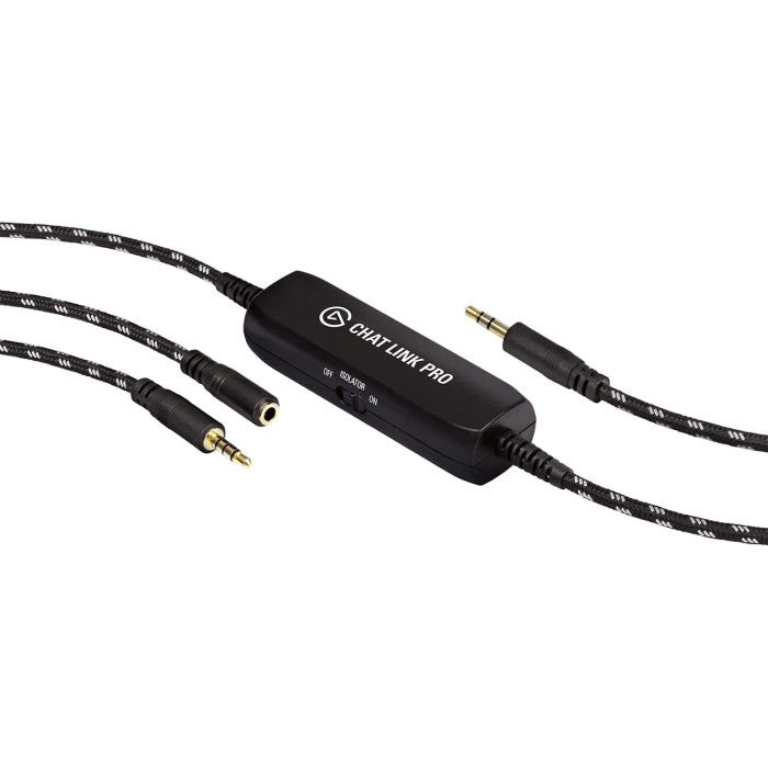 Elgato Chat Link Pro Adapter, For PS5 / PS4 & Nintendo Switch Audio Female Male Connector