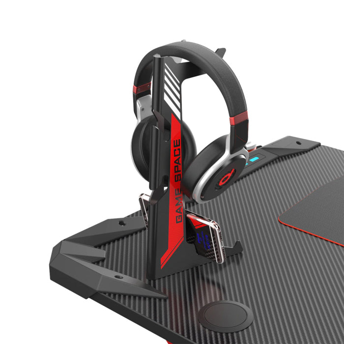 Eureka Ergonomic Gamer's Gear Rack Bundle - Cup Holder, Headset Hook & Controller Rack