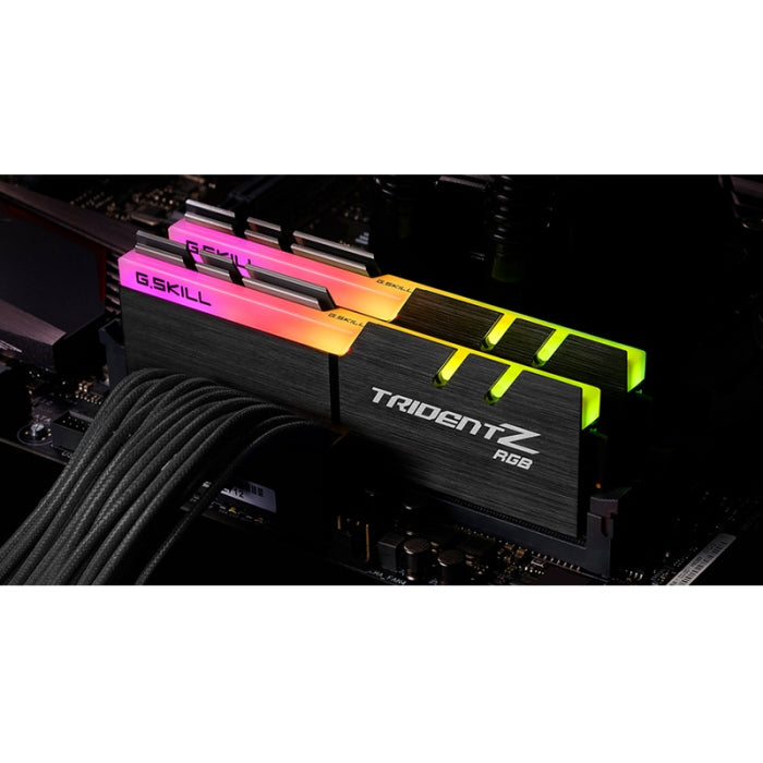 G.Skill TridentZ RGB 16GB (2x8GB) DDR4 3600MHz C19 Desktop Memory Kit - Black
