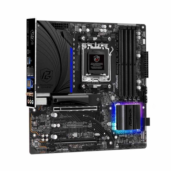 ASRock B650M PG Riptide WiFi - AMD Ryzen 7000 Series Processors - Motherboard