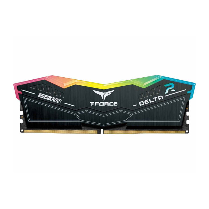 TeamGroup T-Force DELTA RGB 32GB (2x16GB) DDR5 6000MHz CL38 Memory Kit - Black