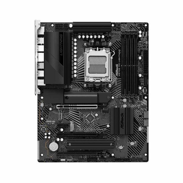 ASRock X670E PG Lightning - Support AMD AM5 RYZEN 7000 Series Processors - Motherboard
