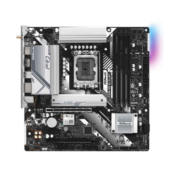 ASRock B760M Pro RS/D4 WiFi - Micro ATX LGA1700 Motherboard