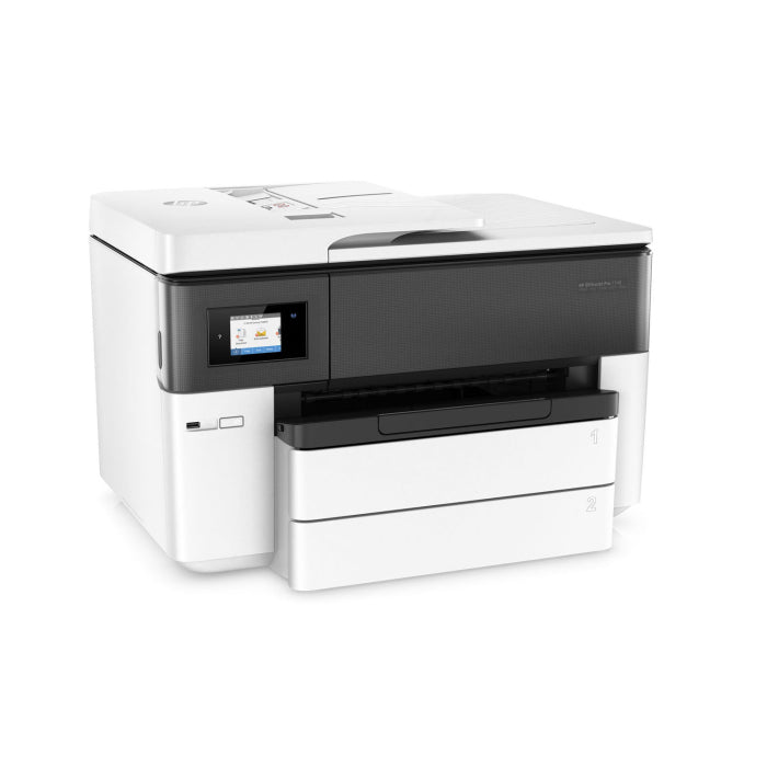 HP OfficeJet Printer Pro 7740 A4 Printer, Flatbed Scanner, Copier & Fax & Duplex Printing with WiFi