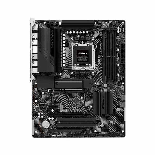 ASRock X670E PG Lightning - Support AMD AM5 RYZEN 7000 Series Processors - Motherboard