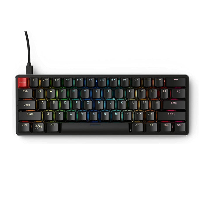 Glorious Modular Mechanical Keyboard - Compact (Pre-Built) Gateron Brown Switch
