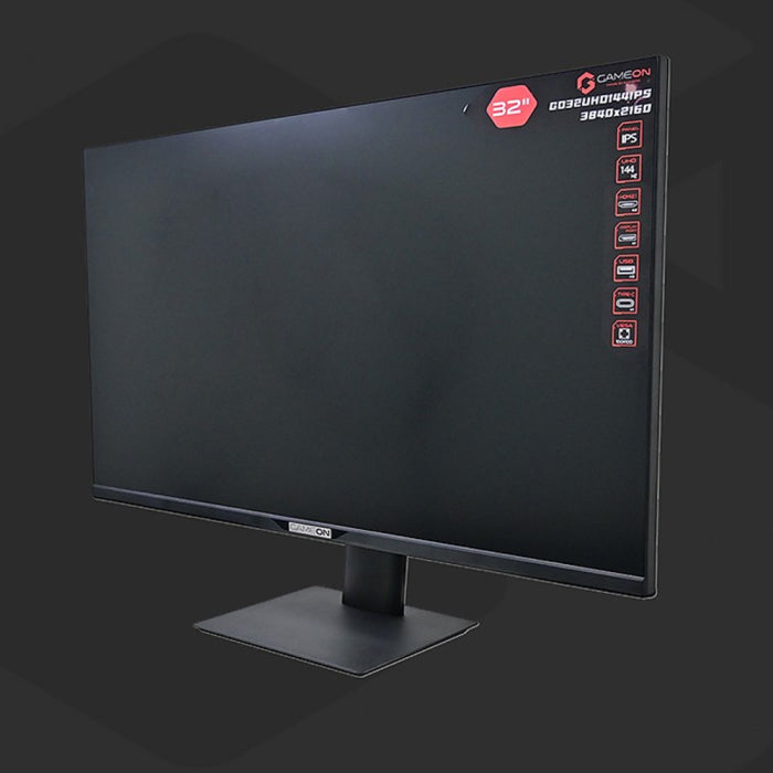 Gameon GO32UHD 32" IPS Panel 144Hz 1ms UHD Flat Gaming Monitor