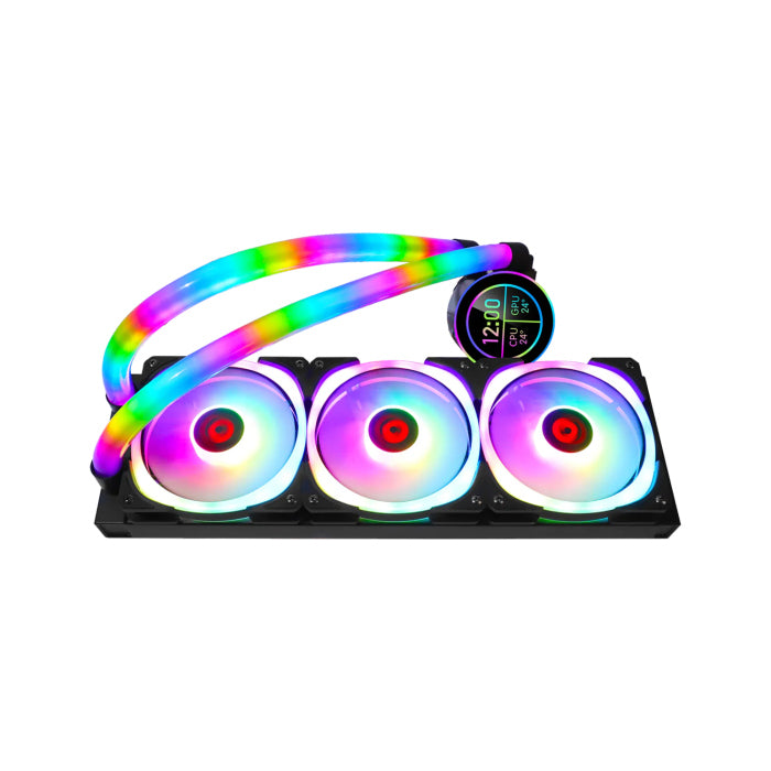 Gameon Kraken N360 360mm Liquid CPU Cooler - Black