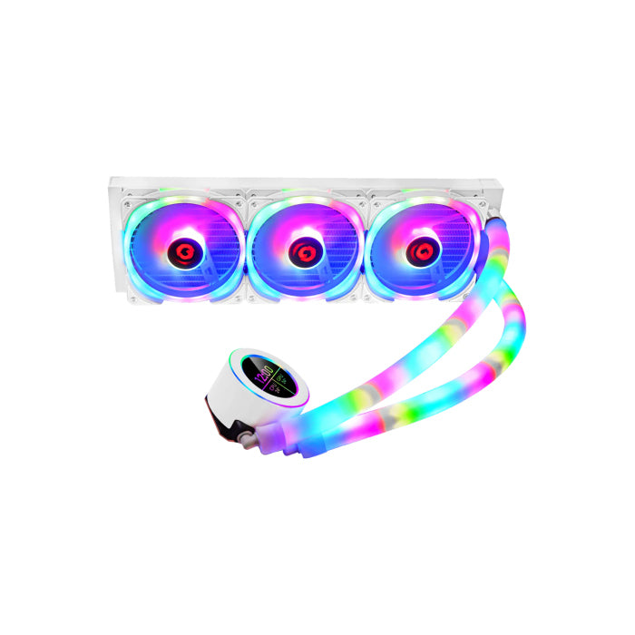 Gameon Kraken N360 360mm Liquid CPU Cooler - White