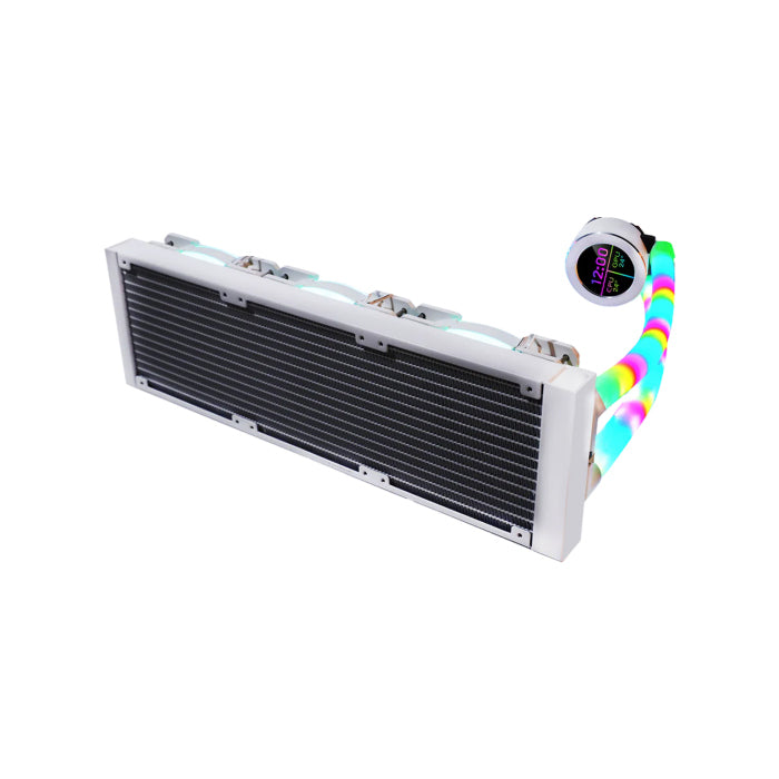 Gameon Kraken N360 360mm Liquid CPU Cooler - White