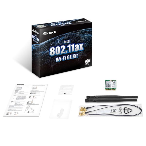 Asrock Intel 802.11ax WiFi 6E Kit - WiFi Adapter