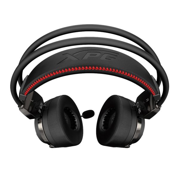 XPG Precog Gaming Wired Headset - Black & Red