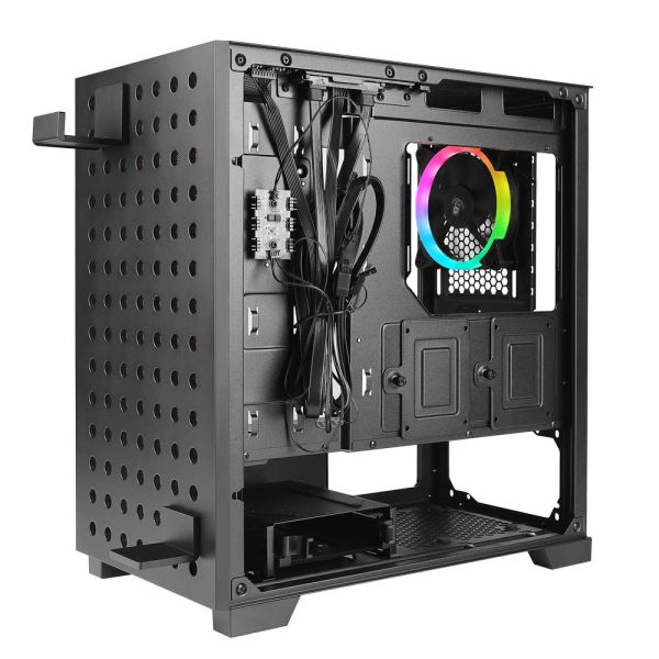 AZZA ELISE - Micro-ATX PC Case - Black