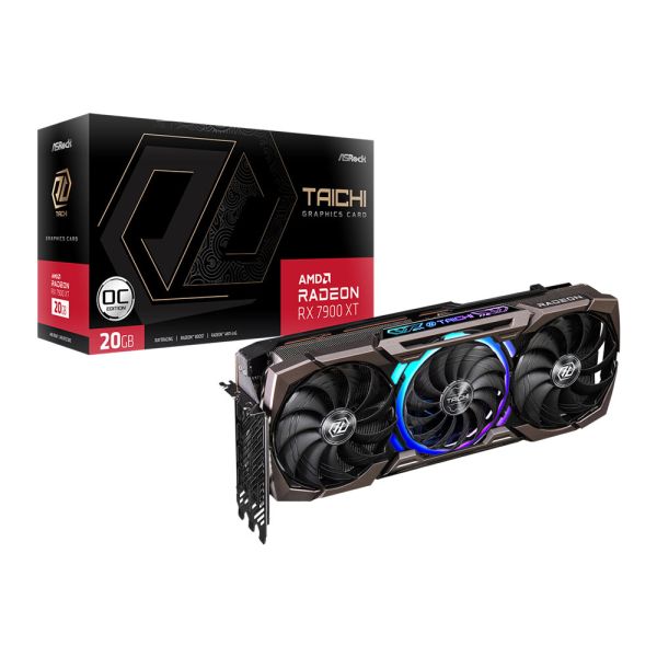 Asrock AMD Radeon™ - RX 7900 XT Taichi 20GB OC - RX7900XT TC 20GO - Graphics Card