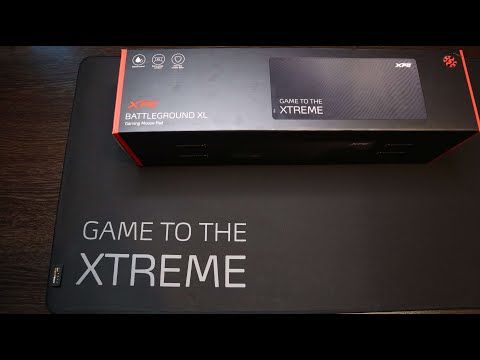 XPG Battleground XL Extra Large Gaming Mouse Pad - Black