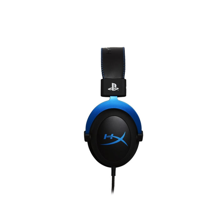 HyperX Cloud Wired Gaming Headset - For PC, PS 5 & PS4 with Noise Cancelling Mic Black/Blue